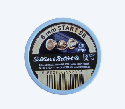 Box of Sellier & Bellot .22 short blank cartridges - approximately 100 blanks for use with ROHM, DTT6 and .22 Revolver blank firers