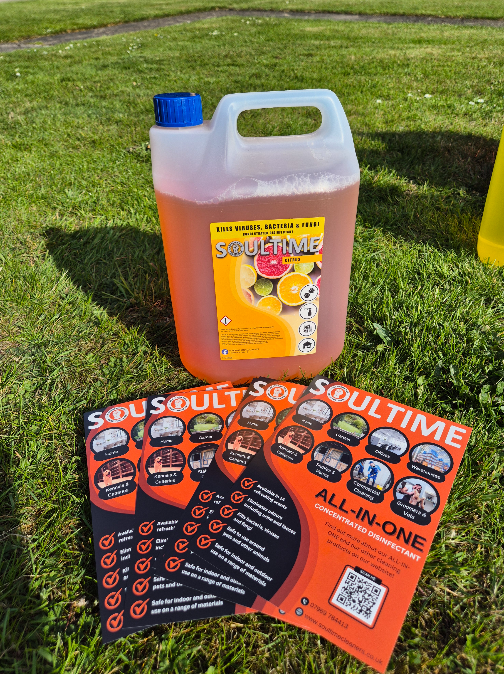 Soultime All-in-One Cleaner – 5 Litre | Kennel, Home & Caravan Cleaning