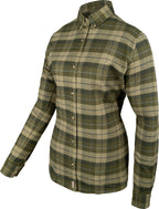 Jack Pyke Ladies Bleasdale Heavy Flannel Shirt - Green Check