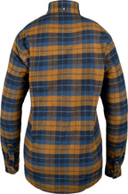 Jack Pyke Ladies Bleasdale Heavy Flannel Shirt - Navy Russet Check