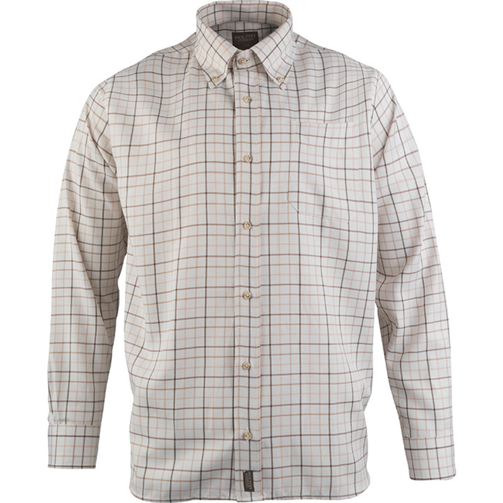 Jack Pyke Mens Countryman Shirt - Brown Check | Kirkbourne Edition
