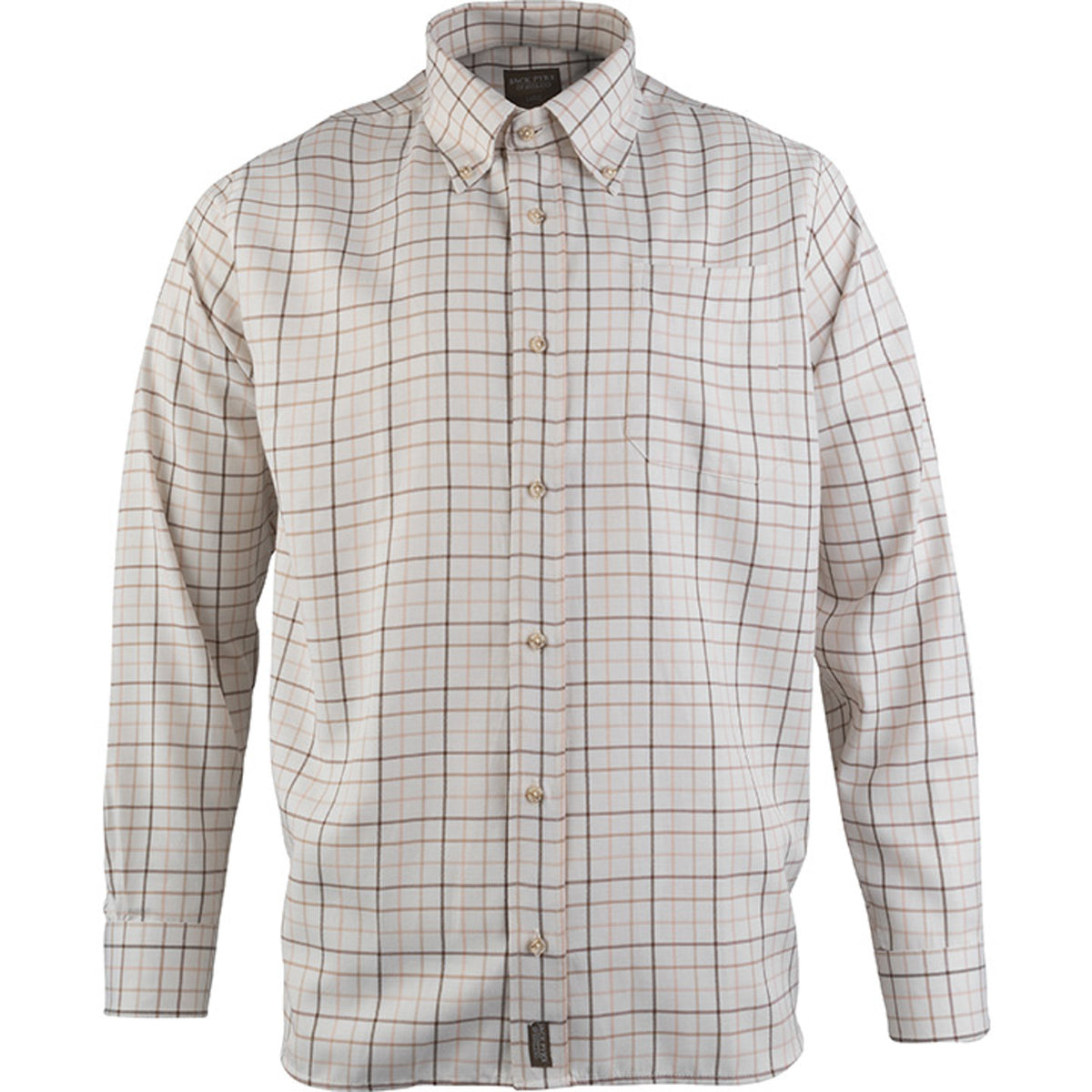 Jack Pyke Mens Countryman Shirt - Brown Check | Kirkbourne Edition