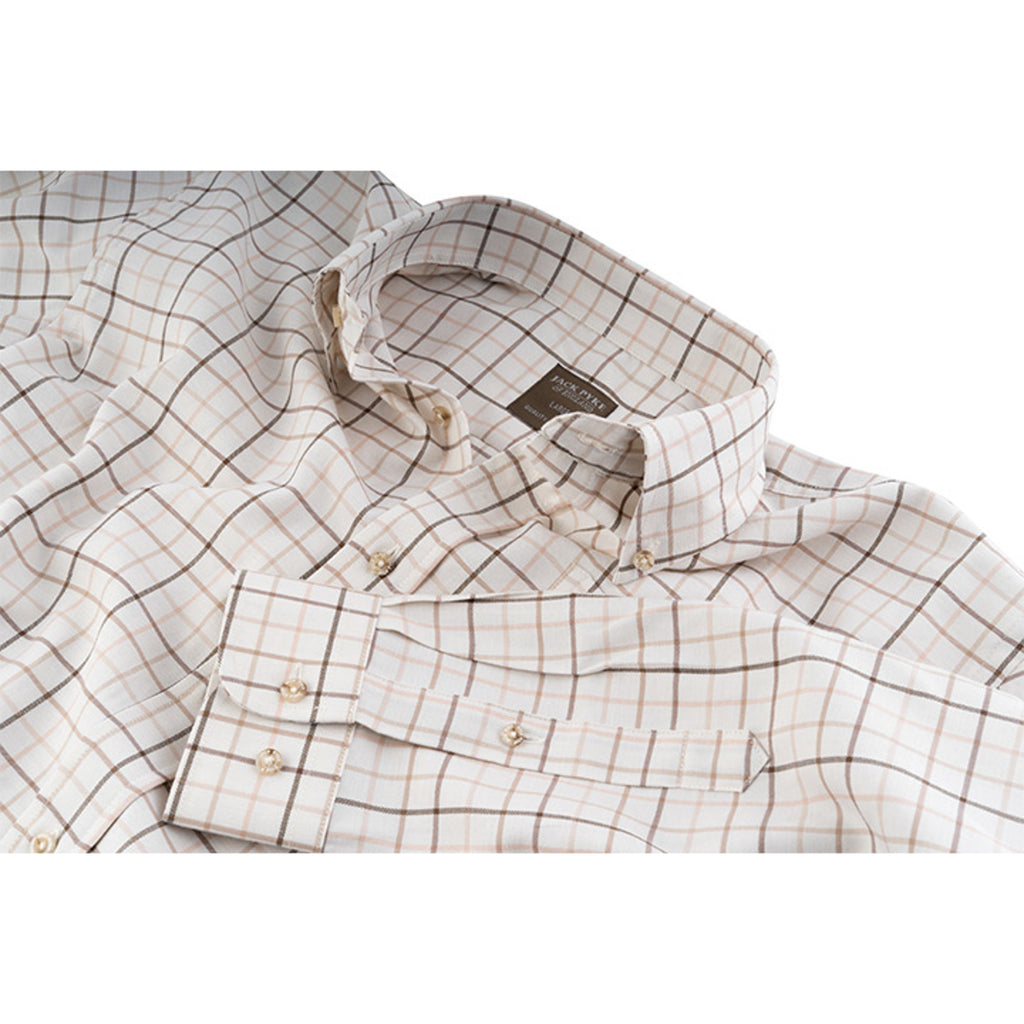 Jack Pyke Mens Countryman Shirt - Brown Check | Kirkbourne Edition