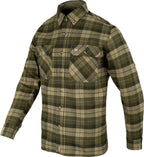 Jack Pyke Bleasdale Heavy Flannel Shirt - Green Check