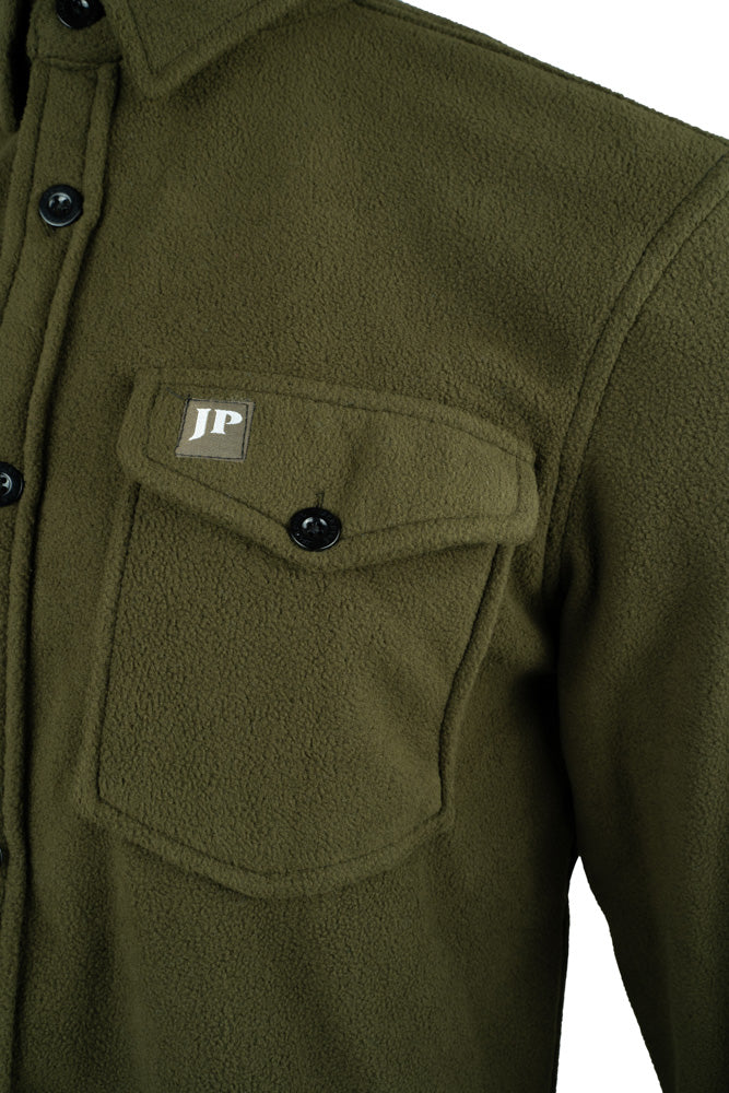 Jack Pyke Polar Fleece Shirt - Dark Olive