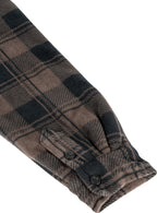 Sleeve and button cuff detail on Jack Pyke Tundra Shirt for adjustable fit and wind protection