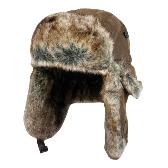 Jack Pyke Aviator Hat | Faux Fur Trapper Hat for Seriously Cold Days in the Field