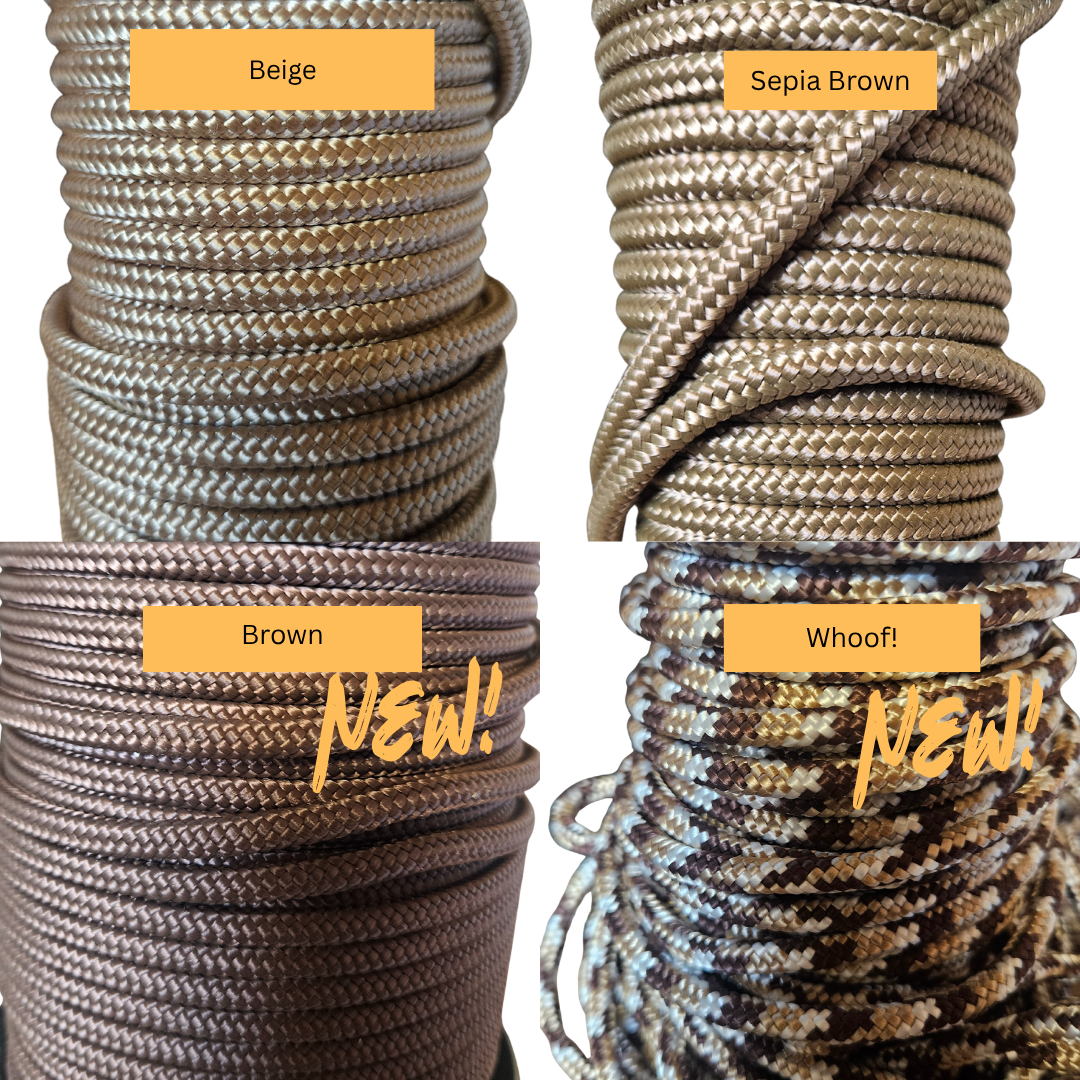 KB 110cm slip lead with stopper - 6mm