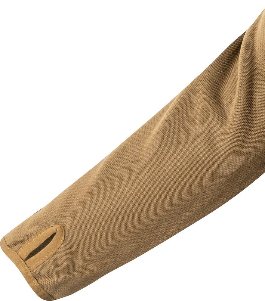 Elasticated cuff and thumb hole detail on Viper Gen 2 Special Ops Fleece Jacket, keeps sleeves in place during dog handling