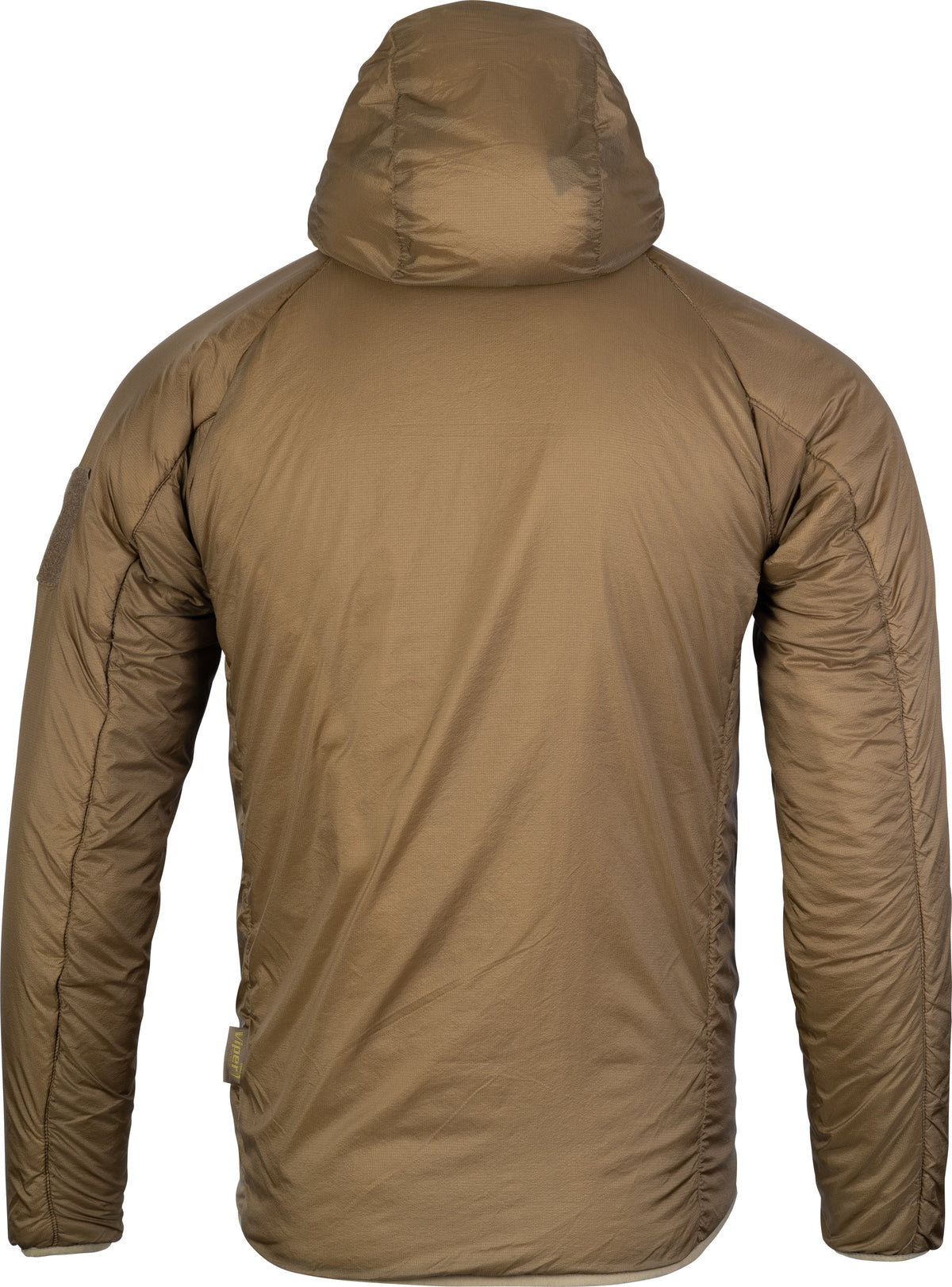 Viper Tactical Frontier Jacket rear view showing elasticated hem and adjustable hood