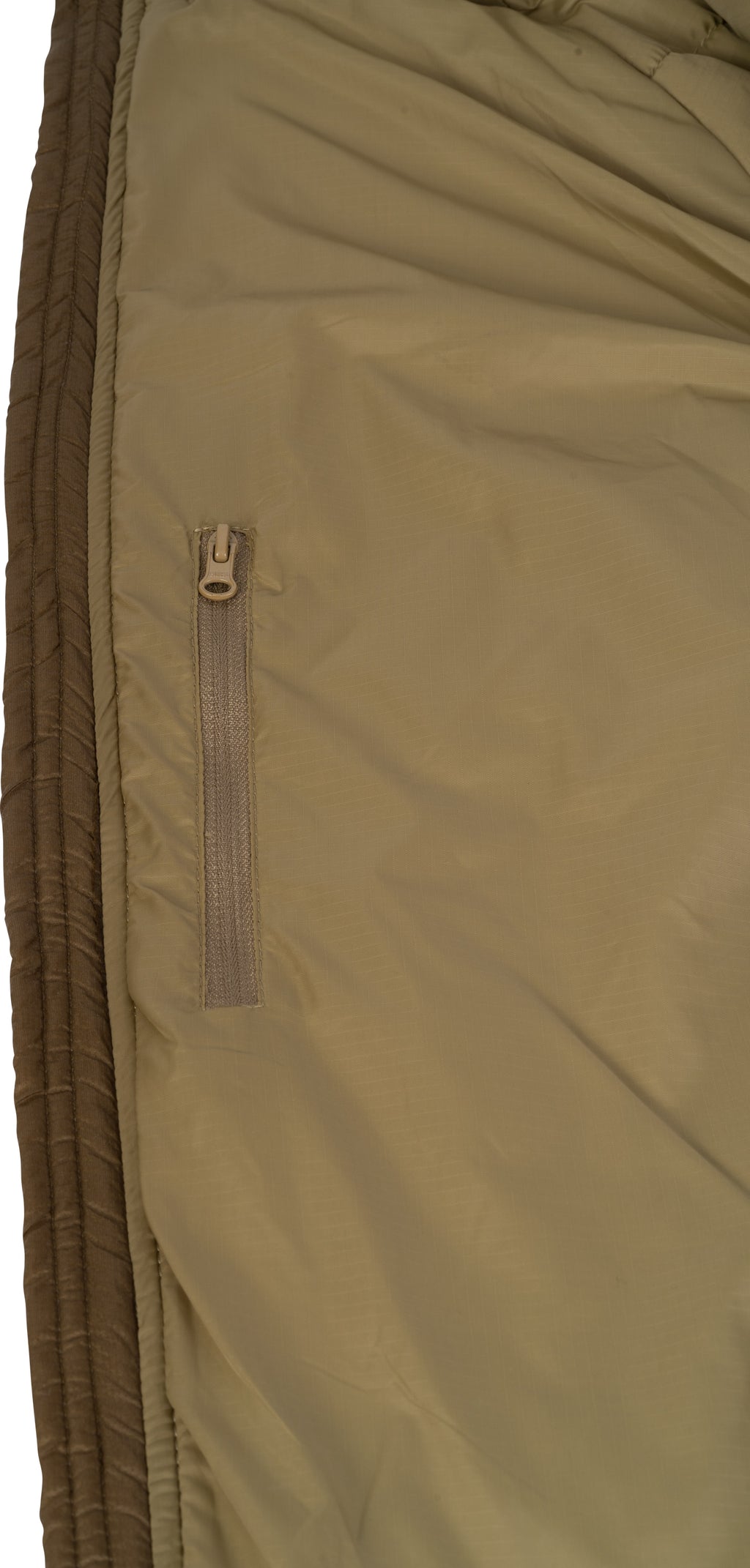 Internal zipped chest pocket detail on Viper Tactical Frontier Jacket, ideal for keeping essentials dry
