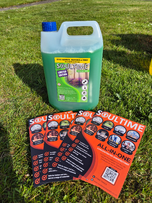 Soultime All-in-One Cleaner – 5 Litre | Kennel, Home & Caravan Cleaning