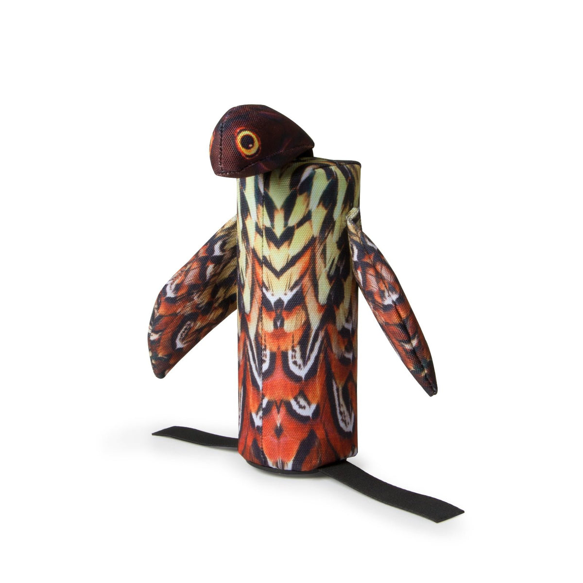 Dog & Field Original Clone cock pheasant launcher dummy with wings and head standing - realistic cock pheasant dummy with HD feather print for gundog dummy launcher marking work