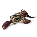 Dog & Field Original Clone cock pheasant launcher dummy with wings and head top view - lifelike full body cock pheasant fits all dummy launchers for advanced gundog retrieve training