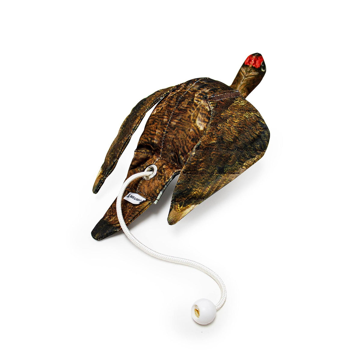 Dog & Field Original Clone grouse dead bird dummy top view - ultra-HD grouse feather print with realistic head wings and tail for gundog pick up carry and delivery training