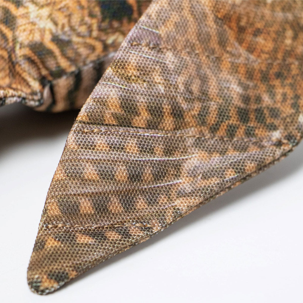 Dog & Field Original Clone dead bird dummy woodcock material close up - scent absorbent real feel fabric with ultra HD woodcock feather pattern for gundog retrieve training