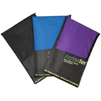 KozeePet Microfibre Absorbent Dog Towel folded compact in carry bag - lightweight dog drying towel for muddy walks and days in the field