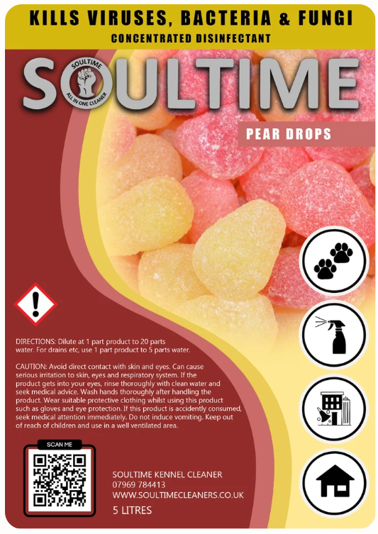 Soultime All-in-One Cleaner – 5 Litre | Kennel, Home & Caravan Cleaning