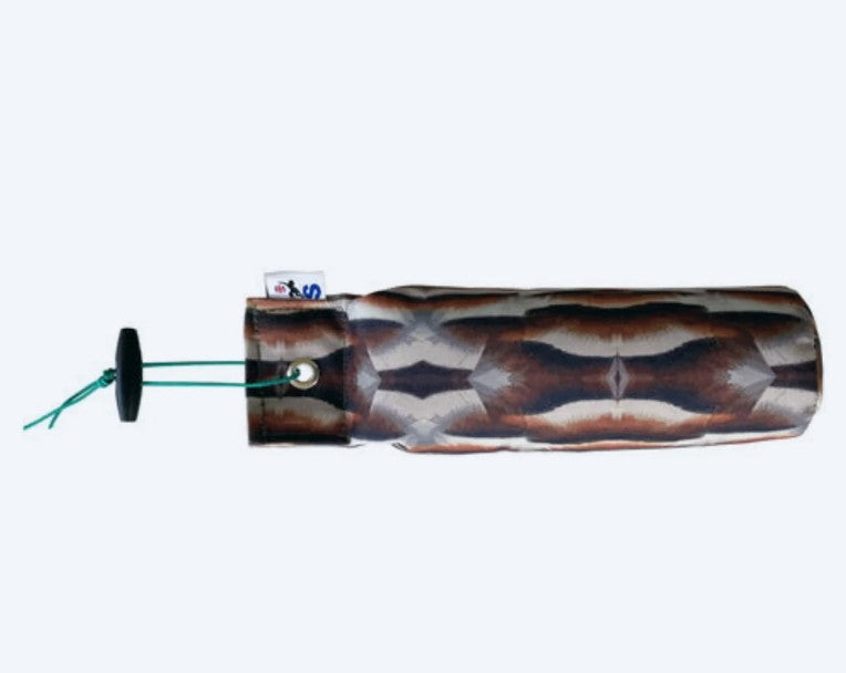 Sporting Saint 1lb FLIGHT partridge canvas dummy - handcrafted UK feather print gundog training dummy for realistic retrieve stimulus and advanced marking distance and back-line work