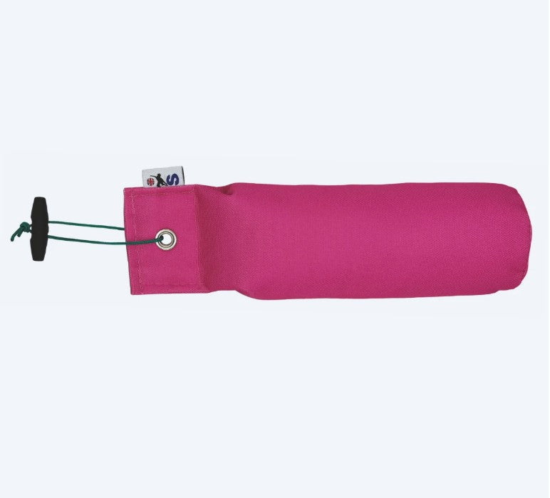 Sporting Saint 1lb pink canvas dummy - handcrafted UK gundog training dummy with 1lb field-relevant weight for everyday marking drills memory retrieves and structured retrieve programmes