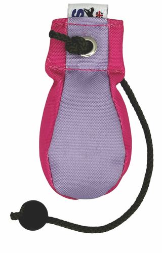 Sporting Saint pink and lilac dummy ball - lightweight compact gundog training ball for retrieve engagement confidence building and scent work in puppies and young dogs