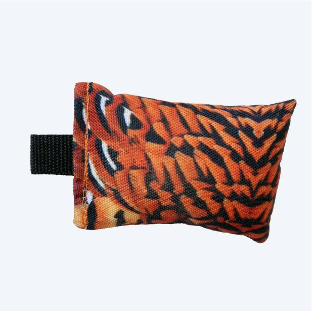 Sporting Saint FLIGHT cock pheasant puppy canvas dummy - lightweight 45g feather print gundog training dummy introducing young dogs to game bird scent and realistic retrieve stimulus from day one