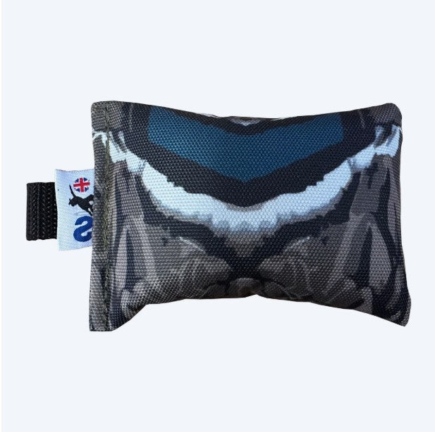 Sporting Saint FLIGHT mallard puppy canvas dummy - 45g duck feather print lightweight gundog training dummy for introducing young dogs to realistic retrieve stimulus and first marking exercises